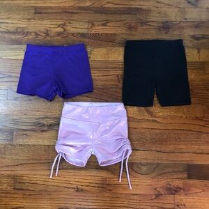 Dance Active Wear Activewear Athletic Bike Shorts Bundle
Justice 
Varsity Spirit